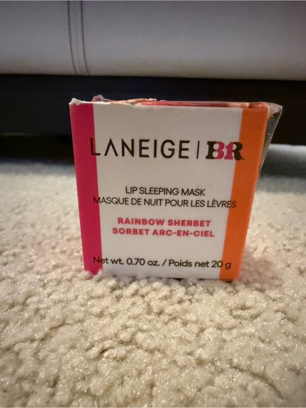 Laneige Baskin Robbins Rainbow Sherbet Lip Sleeping Mask Limited Edition NIB